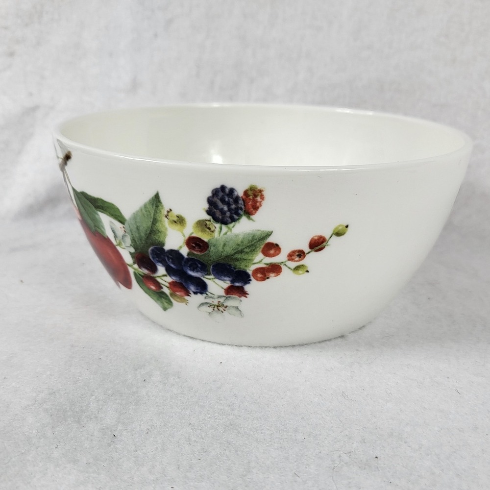 Lenox Orchard in Bloom Peach Plum 5 3/4" Rice Bowl Catherine McClung Replacement - Picture 2 of 10
